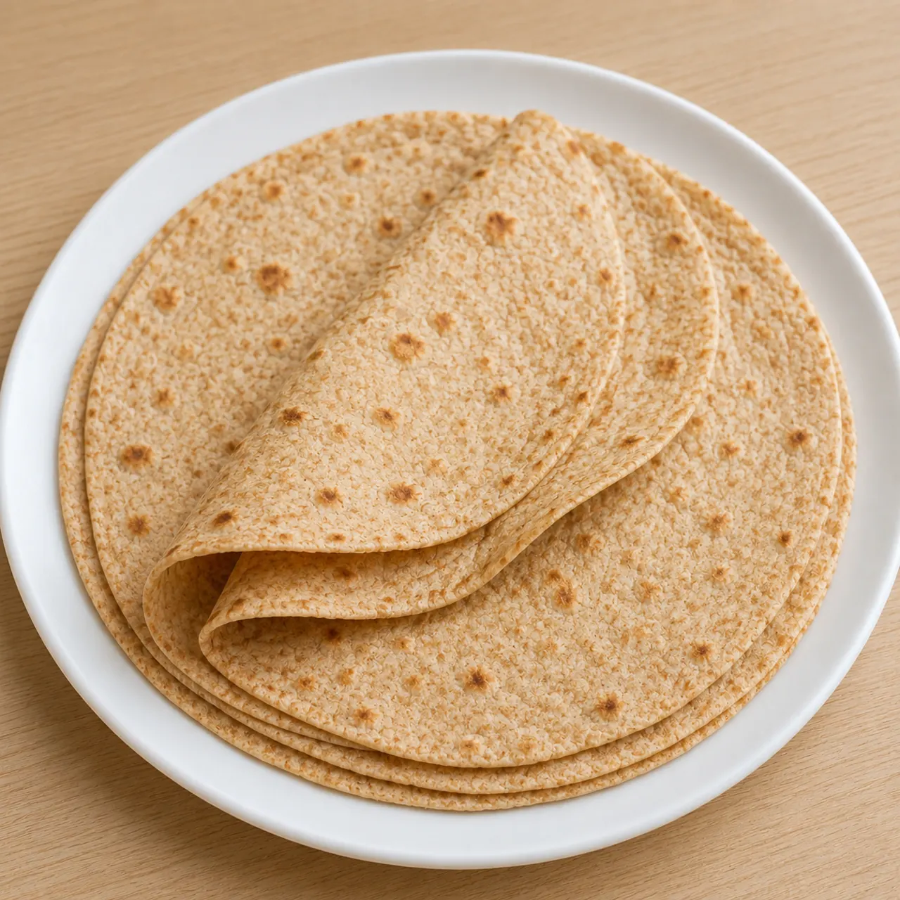 Half-Oil Whole Wheat Wraps