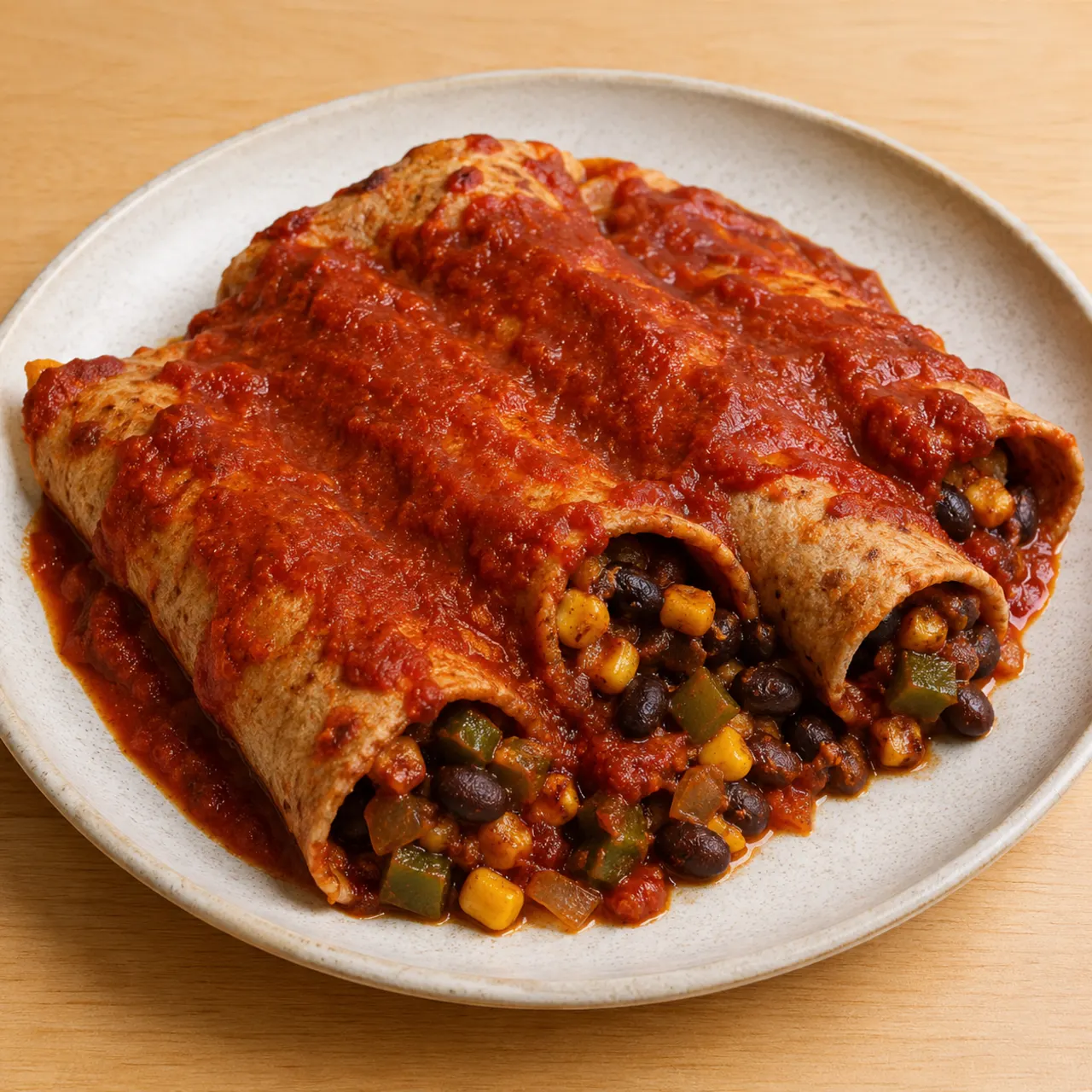 Homemade Vegan Enchiladas with Tex-Mex Swagger