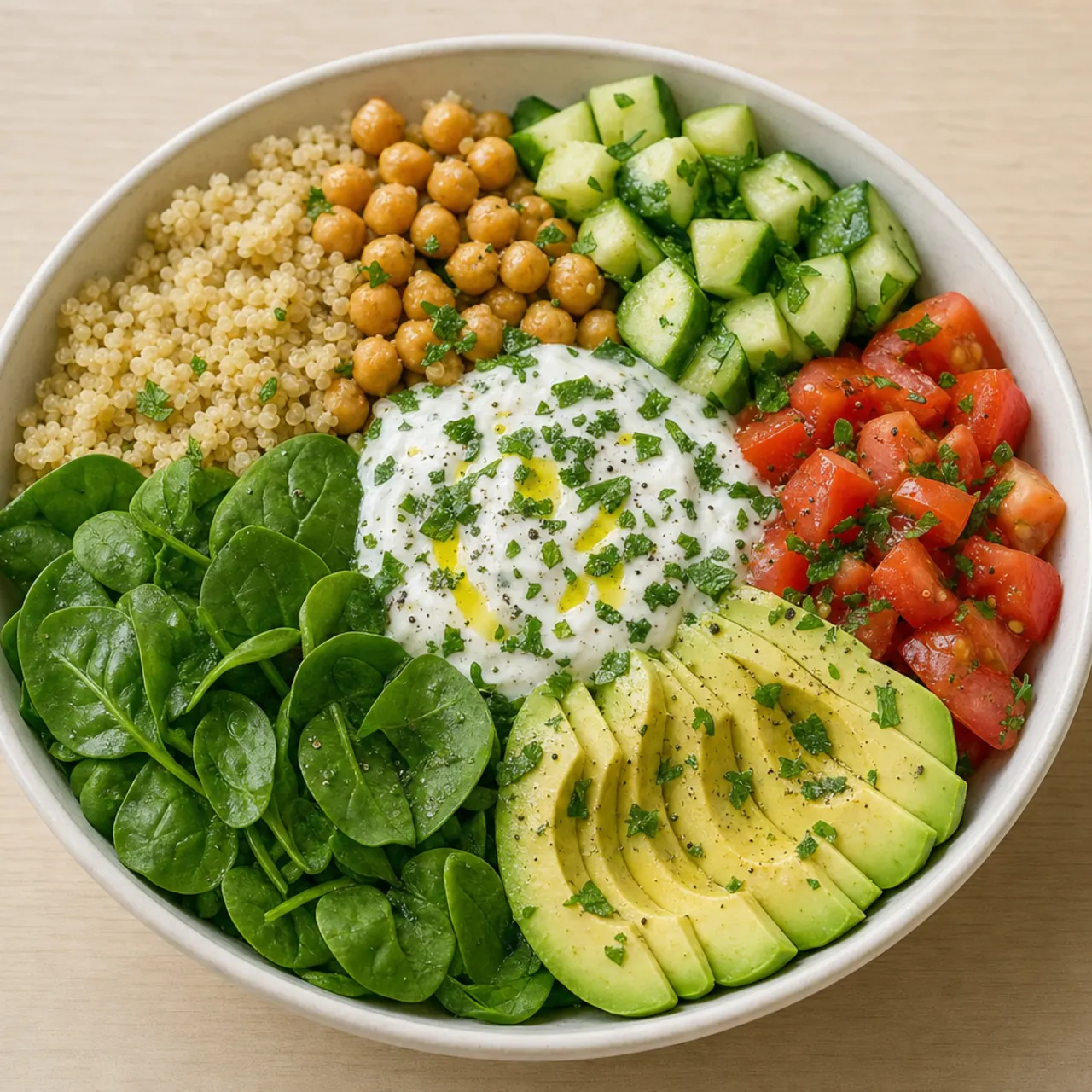 Summer Protein Buddha Bowl