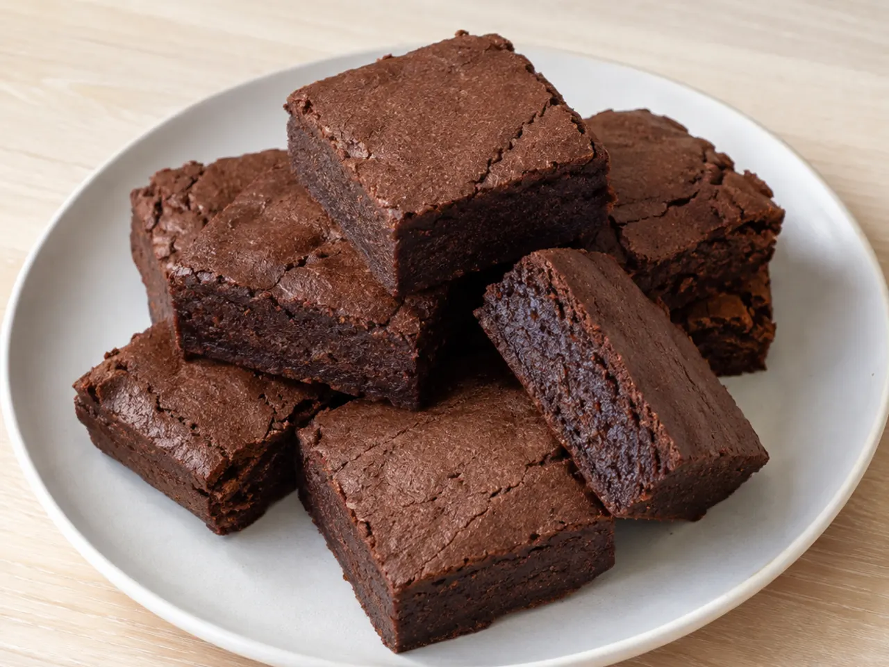 Date-Sweetened Skyr Brownies with Lupin Flour