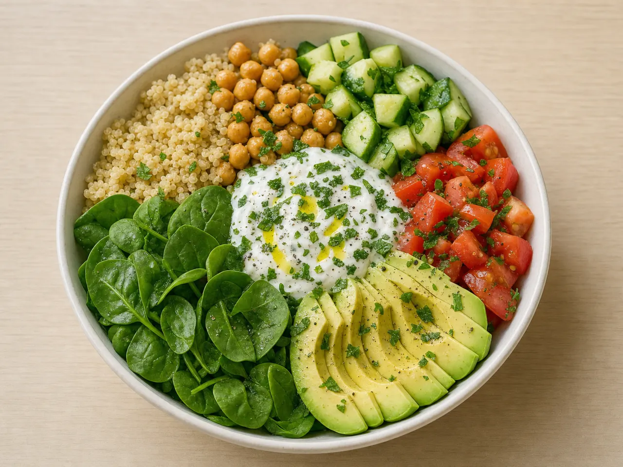 Summer Protein Buddha Bowl