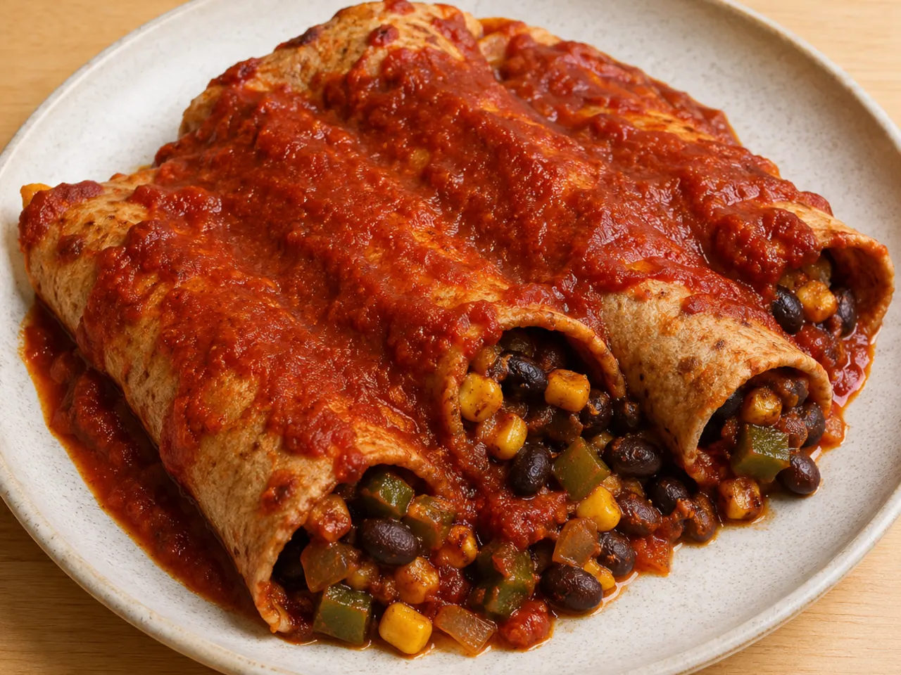 Homemade Vegan Enchiladas with Tex-Mex Swagger