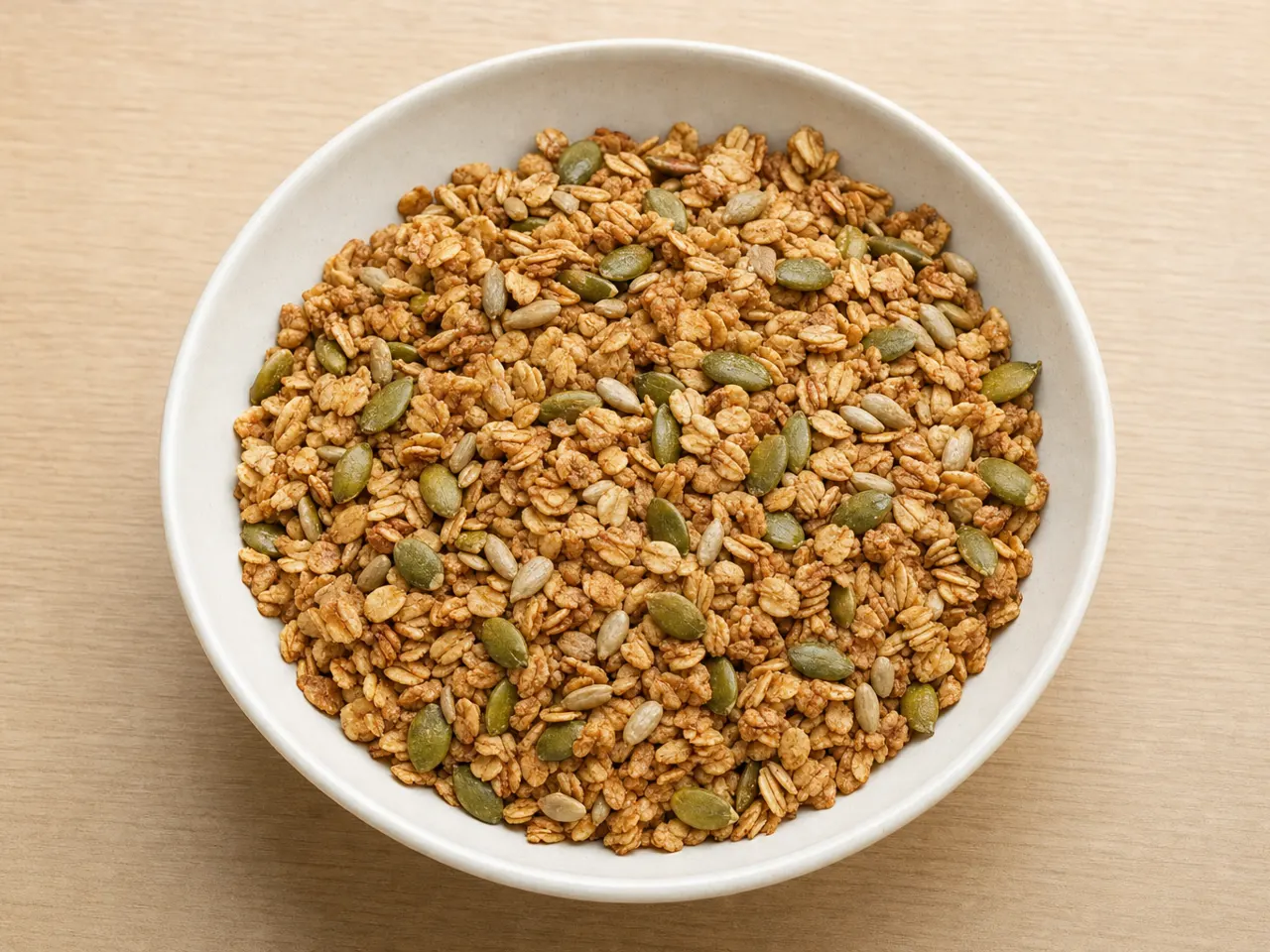 Low-Calorie Cinnamon Apple Granola 