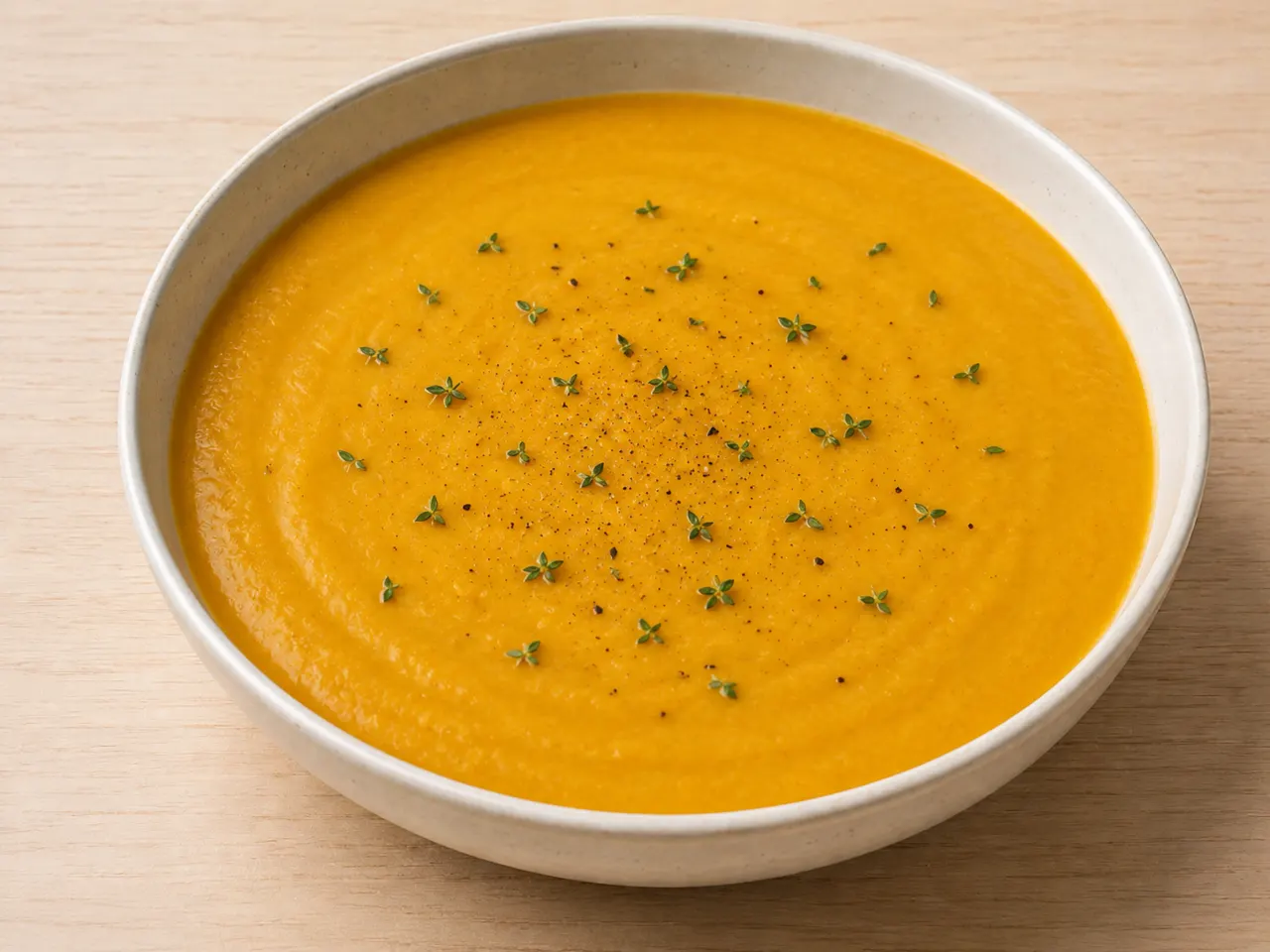 Carrot and Red Lentil Vegetable Soup