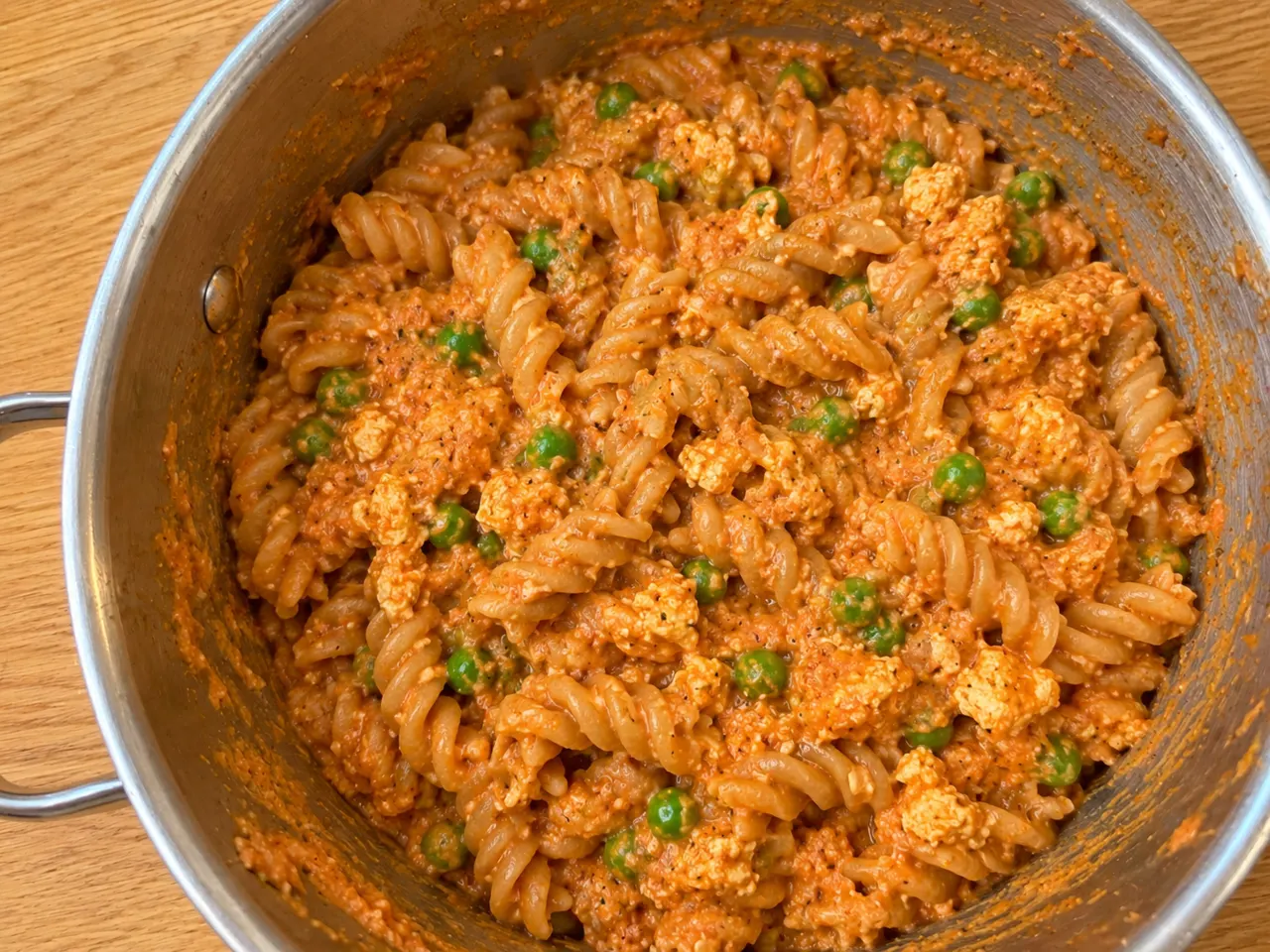 Creamy One-Pot Tofu Pasta with Hidden Vegetables