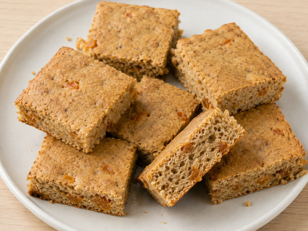 Apricot Peanut Skyr Breakfast Squares