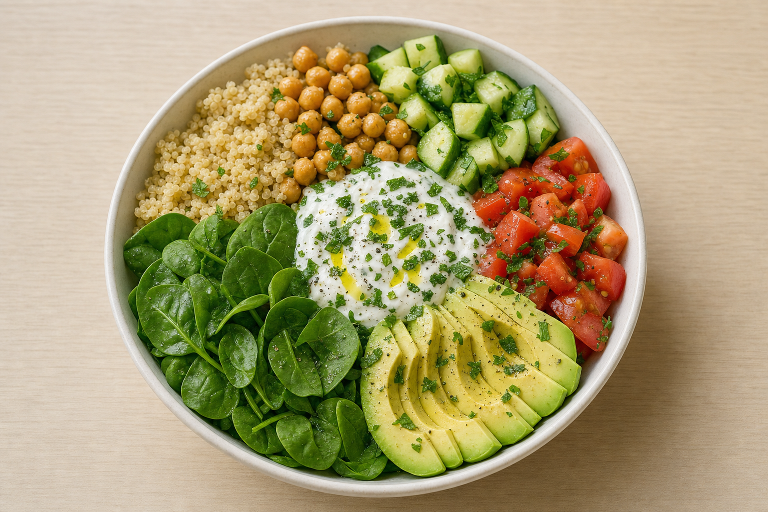 Summer Protein Buddha Bowl
