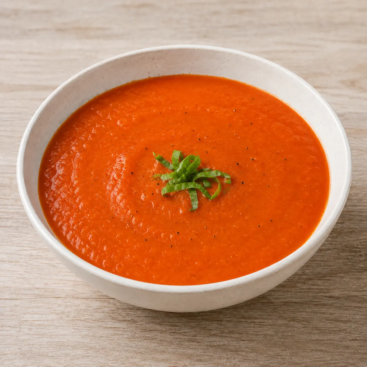 Tomato, Carrot and Basil Soup