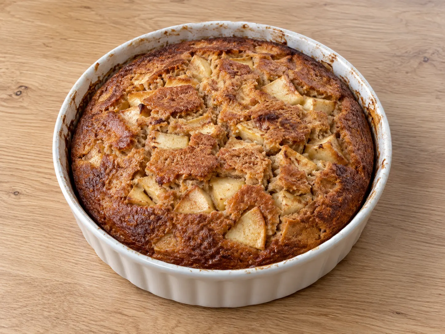Apple Cinnamon Red Lentil Cake