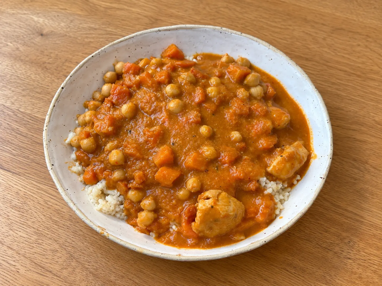 Chicken Chickpeas Mafé (West African Peanut Stew)
