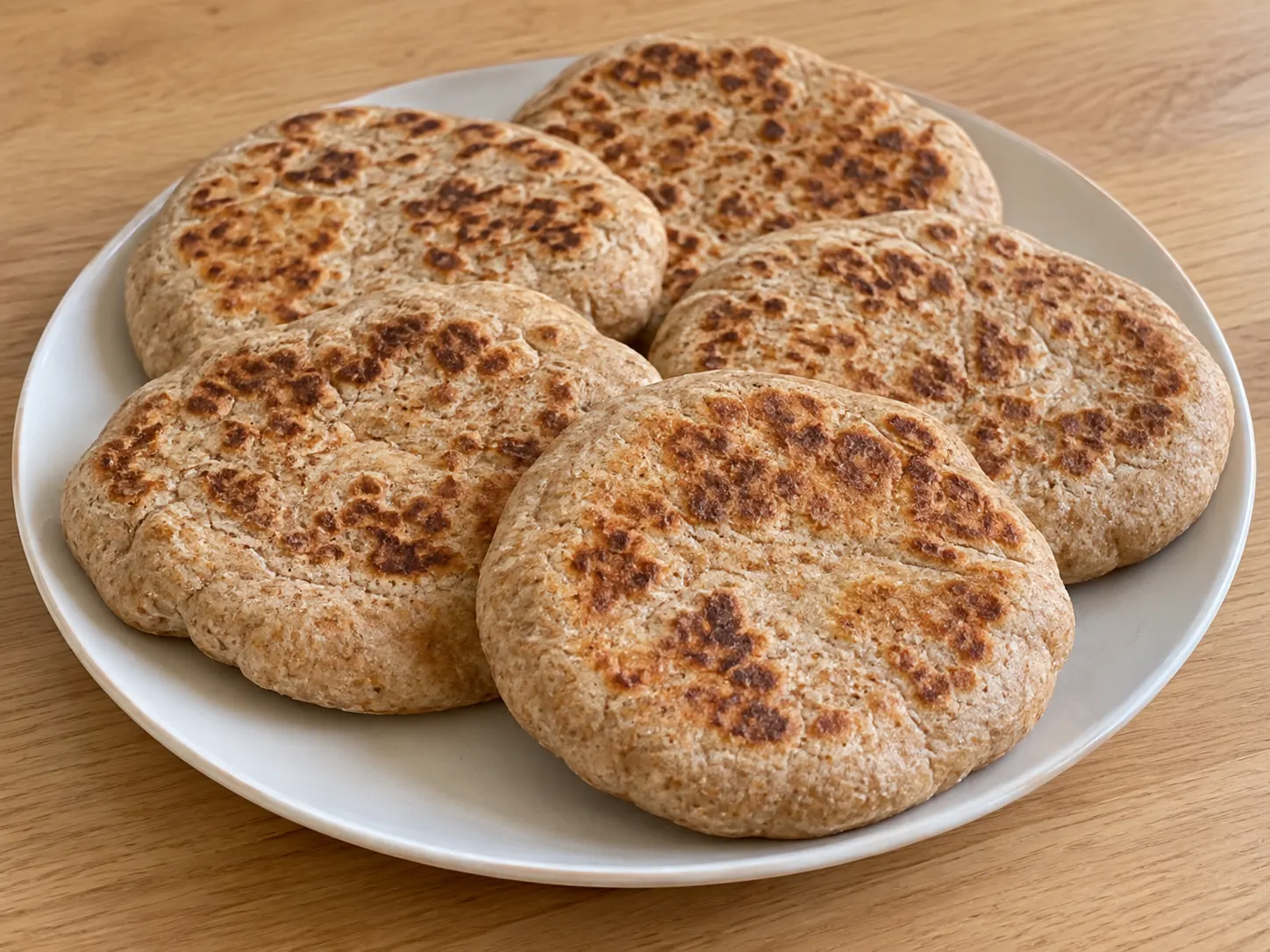 Whole-Wheat Bazlama