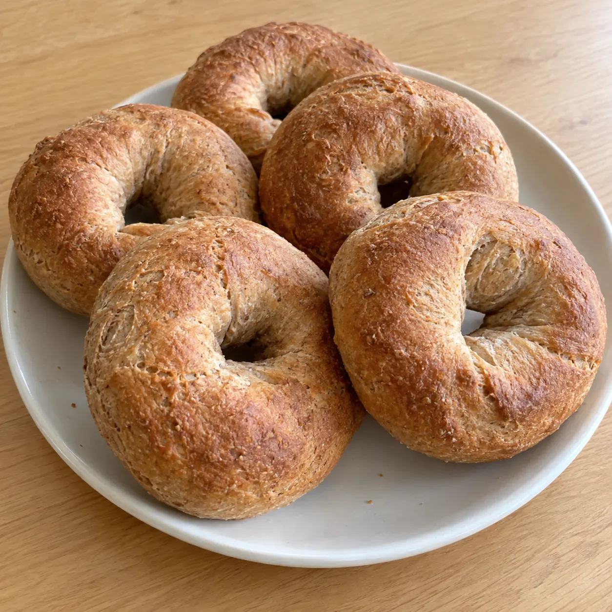 Whole Wheat and Spelt Bagels