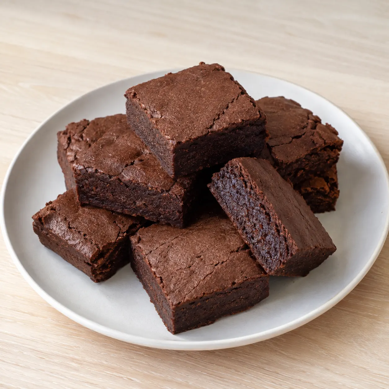 Date-Sweetened Skyr Brownies with Lupin Flour