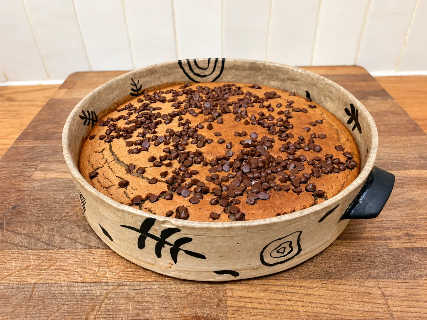Red Lentil Breakfast Cake with Almond Flour