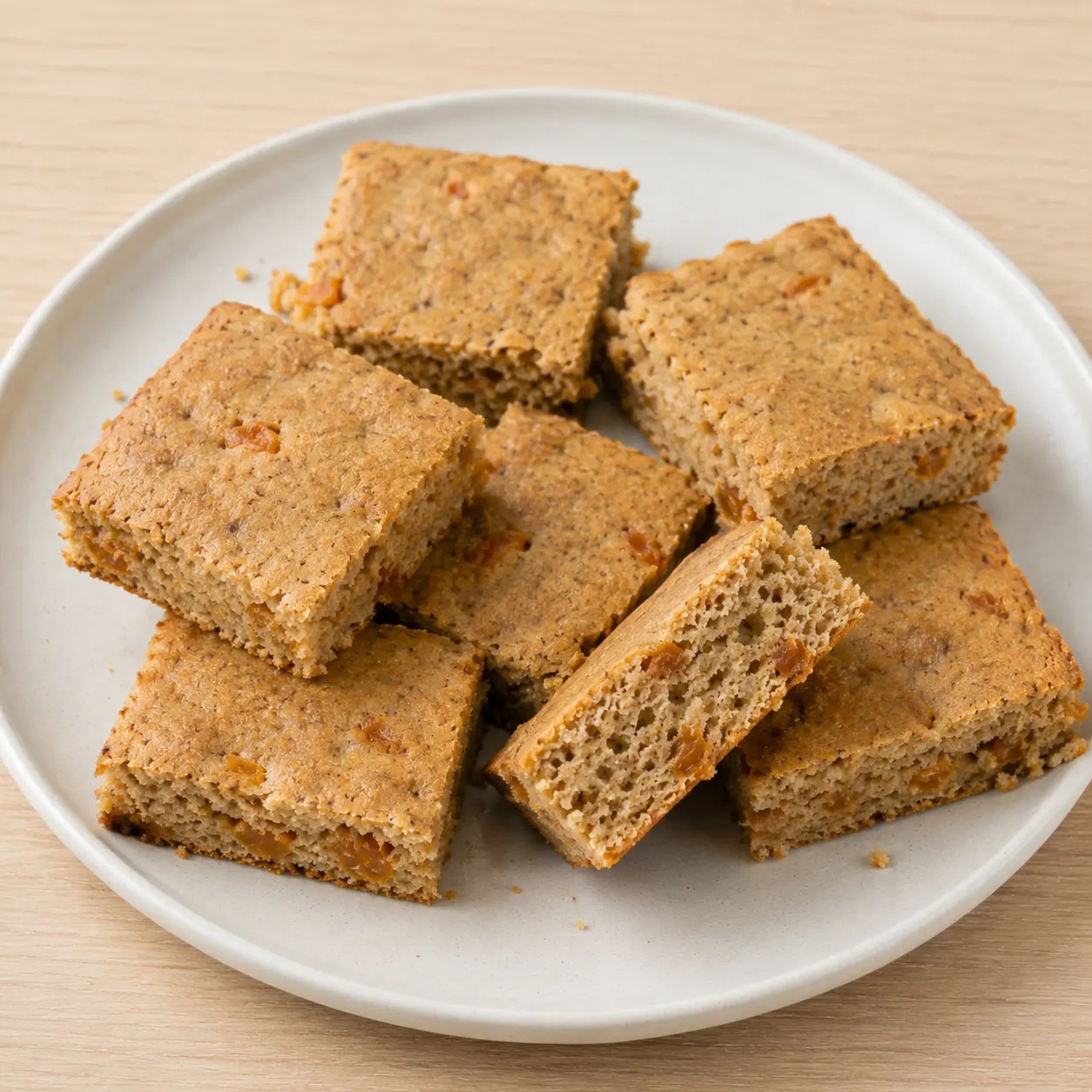 Apricot Peanut Skyr Breakfast Squares